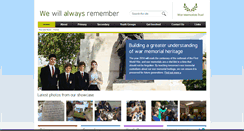 Desktop Screenshot of learnaboutwarmemorials.org